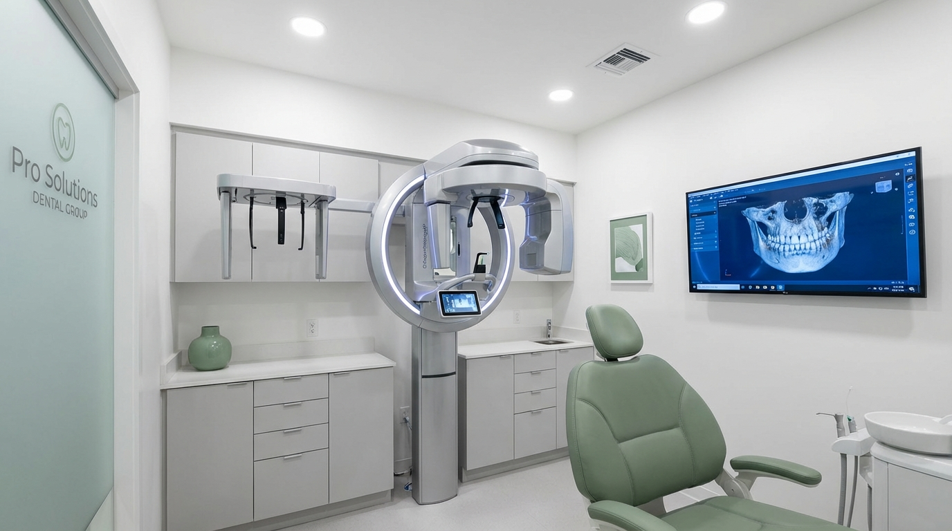 Advanced 3D CT imaging technology for precise dental implant planning in Prescott, AZ.