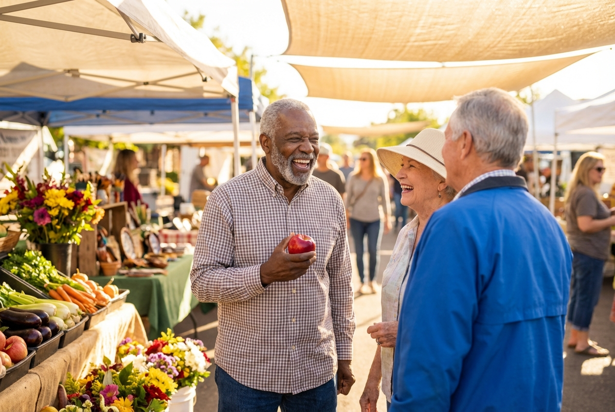 Senior enjoying a healthy, active lifestyle in Prescott Valley after receiving dental implants.