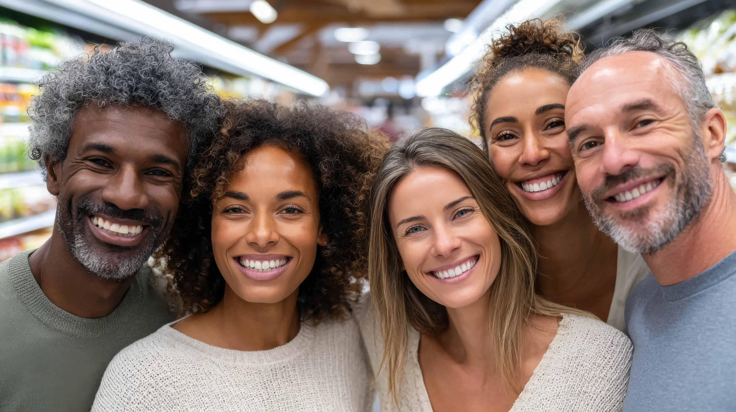 Diverse group of happy patients in Prescott, AZ.